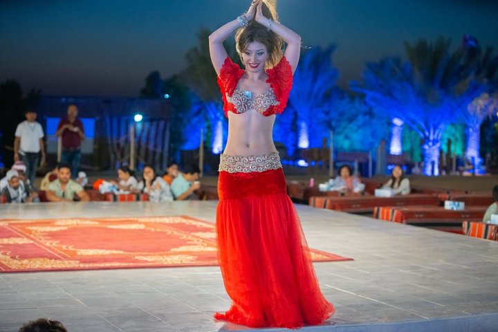 Standard Desert Safari, camel ride, BBQ Dinner, Belly Dance Show, Pick & Drop  - Image 1