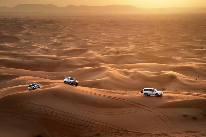 Sun Downer Desert Safari With Camel Trekking, BBQ and Buffet Dinner - Image 5