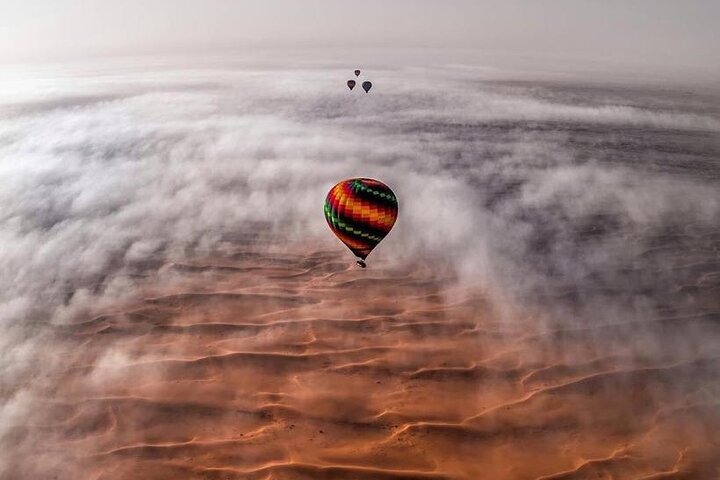 Sunrise Hot Air Balloon Ride in Dubai with Breakfast, Camel ride, and More - Image 2