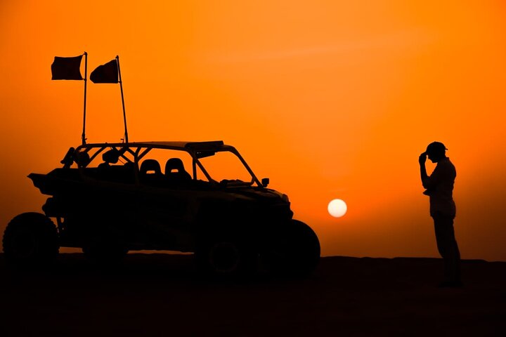 Sunset Buggy Ride with Sandboarding and Camel Ridding - Image 4