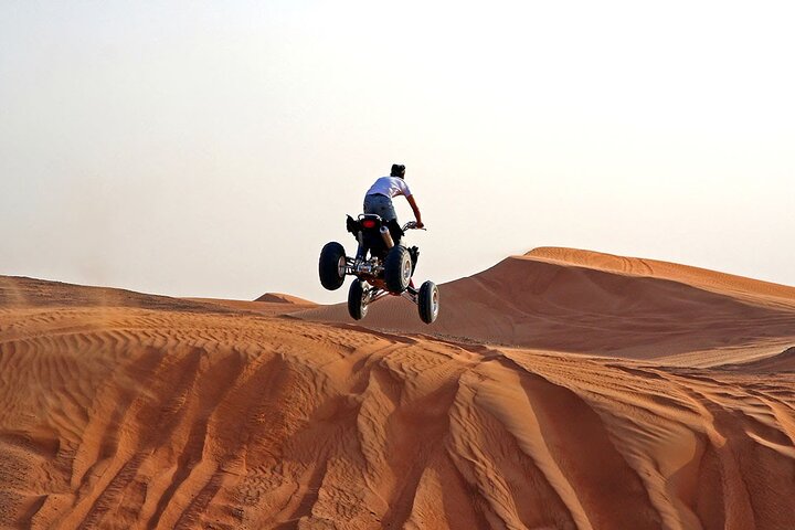Sunset Quad Bike Safari With Camel Trek, Live Shows and Dinner - Image 5