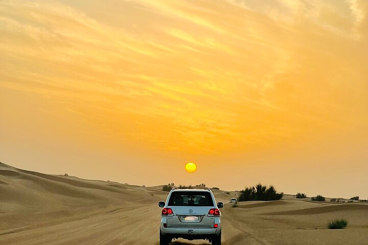 Sunset Safari with BBQ Dune Drive Camel Ride & Dune Buggy option - Image 2
