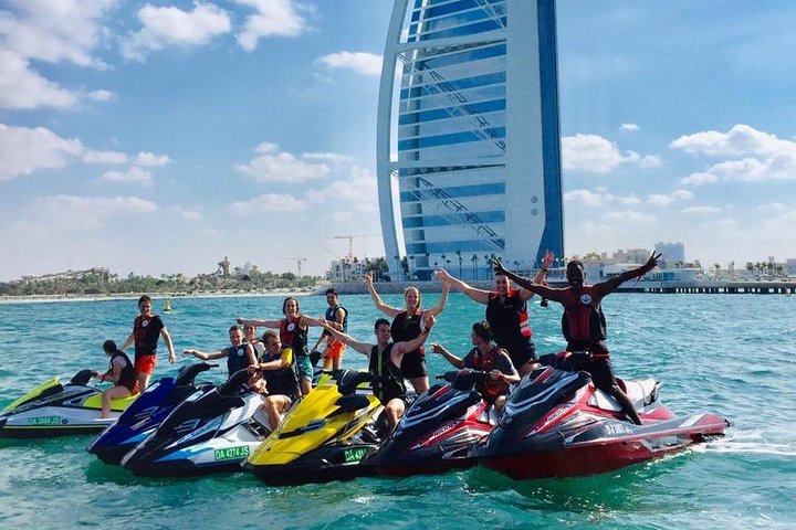 The Best Jet Ski in Dubai - 2 Hours Burj Al Arab - Dubai Marina - Atlantis Tour - Image 1