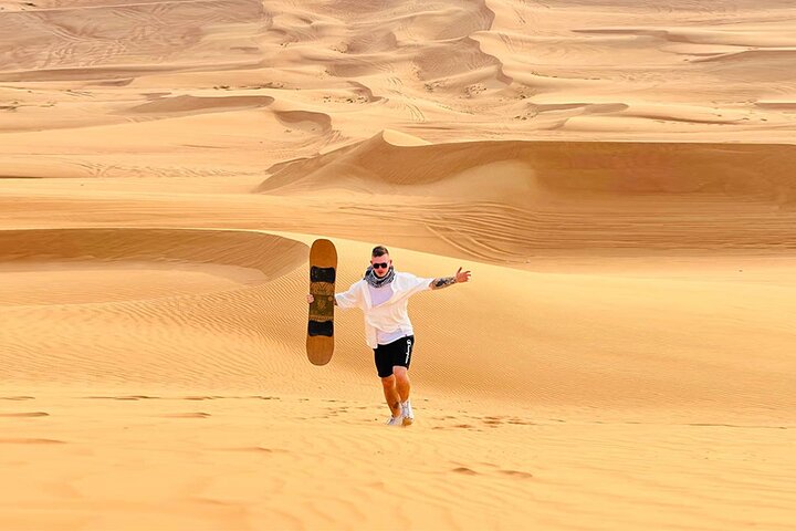Thrilling Desert Safari Dubai, Sand surf, Optional Camp Dinner - Image 5