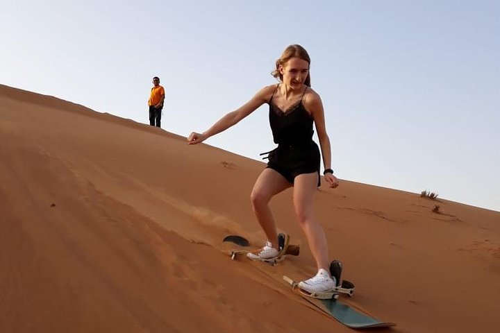 VIP Desert Safari Dubai with Buffet BBQ Dinner serve on table - Image 5