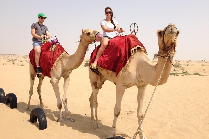 VIP Desert Safari Dubai with Buffet BBQ Dinner serve on table - Image 2