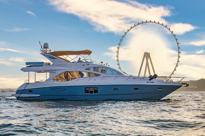 Yacht Rental in Dubai Majesty 63ft - Image 1
