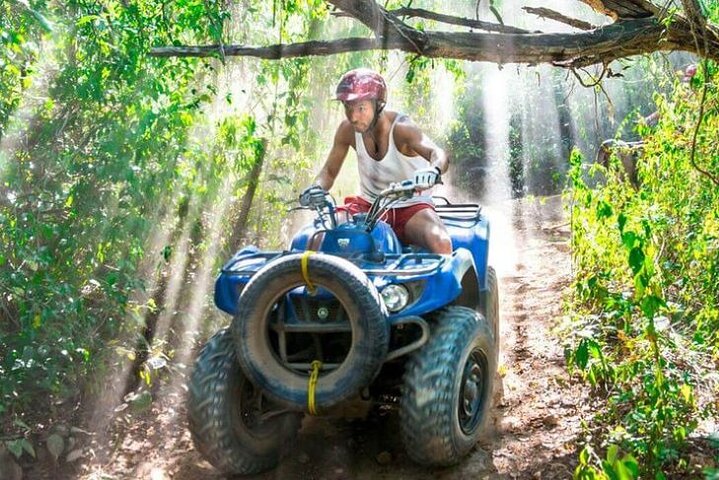 Half Day ATV Adventure with Ziplines and Cenote in Tulum - Image 1