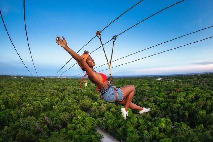 Half Day ATV Adventure with Ziplines and Cenote in Tulum - Image 2