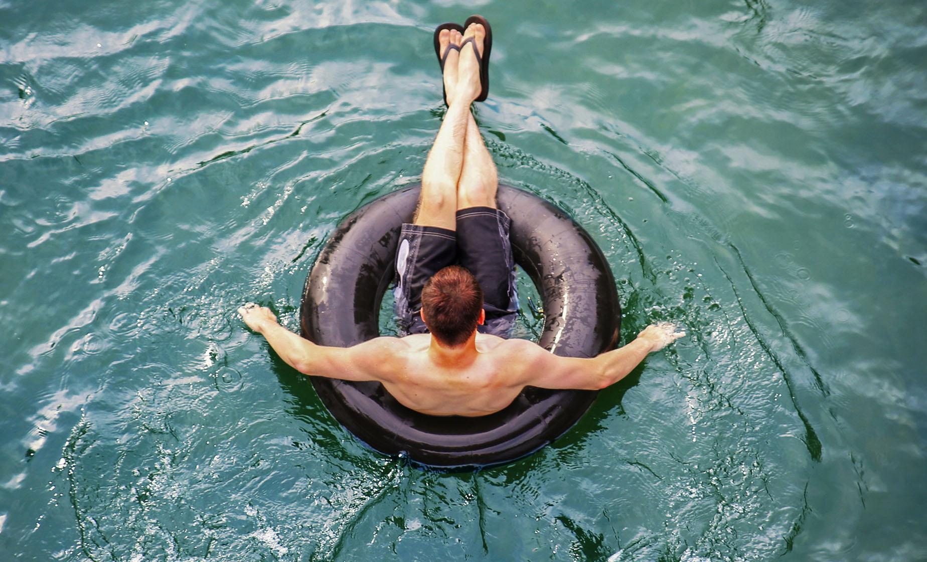 Beach Horseback Ride and Tubing - Image 1