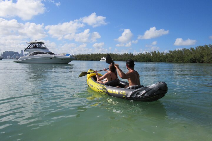 Private Kayak, Snorkeling and Fort Lauderdale boat tour - Image 3