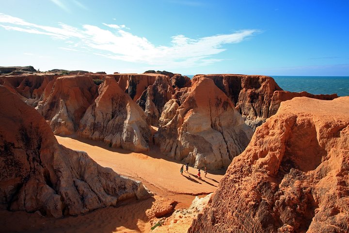 The colorful sands of Morro Branco beach - Full Day Tour - Image 1