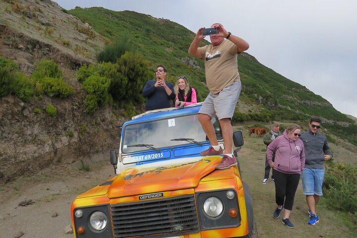 private, half-day tour of Madiera in an open top safari jeep - Image 1