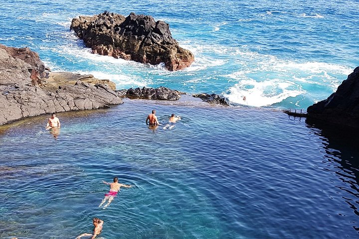 Skywalk, Fanal & Porto Moniz Pools Full day Tour in Open Roof 4x4 - Image 2