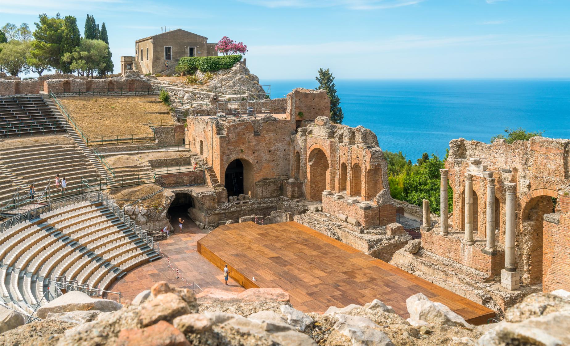 Castelmola and Taormina with Theatre - Image 1