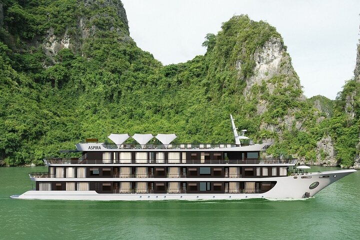 Aspira 5 Star Cruise(Ha Long Bay+ Lan Ha Bay)2 Days 1 Night - Image 1