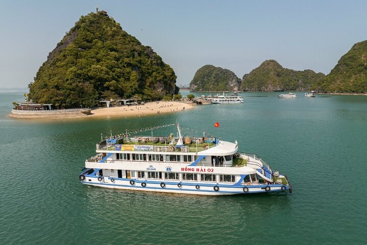 Best Price Halong Bay Full-Day Trip,Cave,Titop,Kayak By Transfer - Image 1