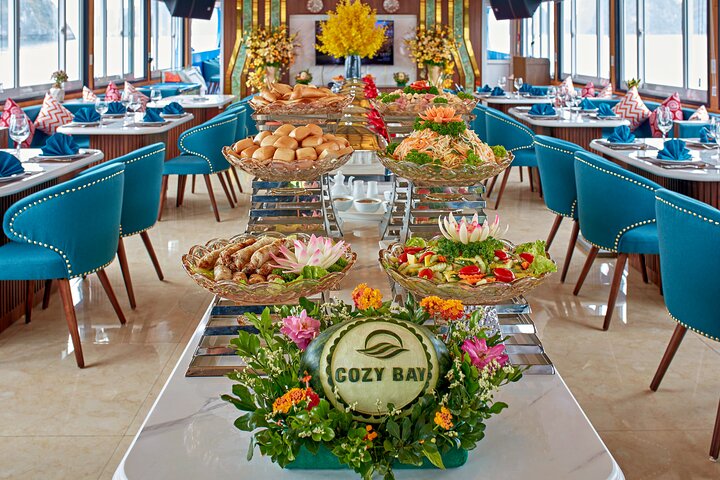 Cozy 5-Star Halong Day Cruise,Buffet Lunch,Shuttle Bus,Expressway - Image 4