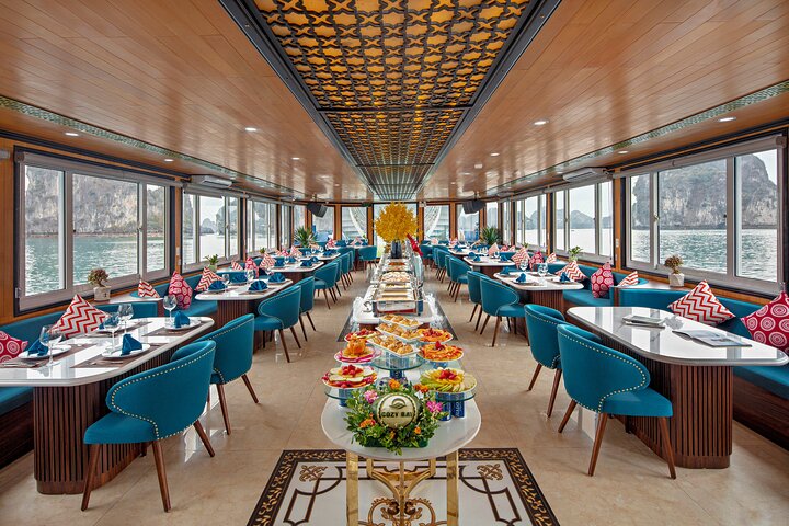 Cozy 5-Star Halong Day Cruise,Buffet Lunch,Shuttle Bus,Expressway - Image 2