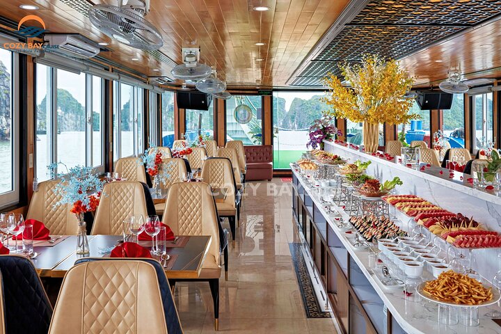 Cozy Bay Premium 5 Star Halong Day Trip,Buffet Lunch,Limousine Bus By Expressway - Image 5