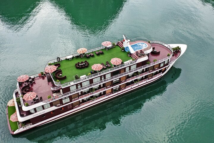 Dora Cruise 3days 2nights visiting Halong Bay and trekking Cat Ba National Park  - Image 4