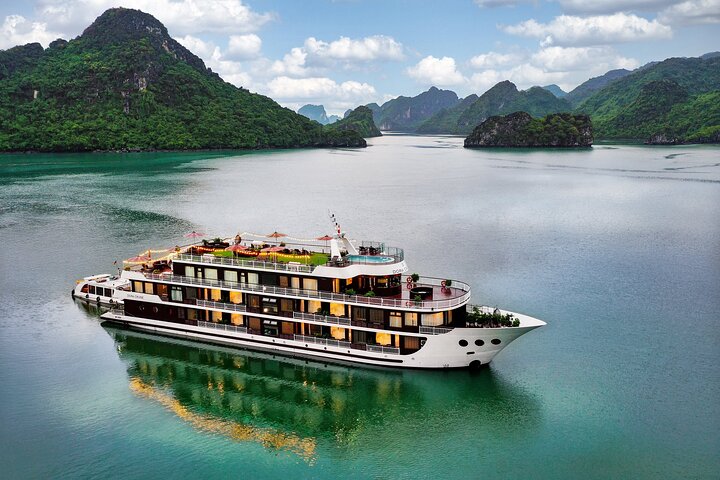 Dora Cruise 3days 2nights visiting Halong Bay and trekking Cat Ba National Park  - Image 1