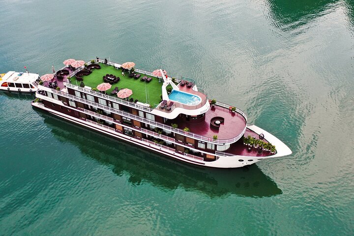 Dora Cruise 3days 2nights visiting Halong Bay and trekking Cat Ba National Park  - Image 3