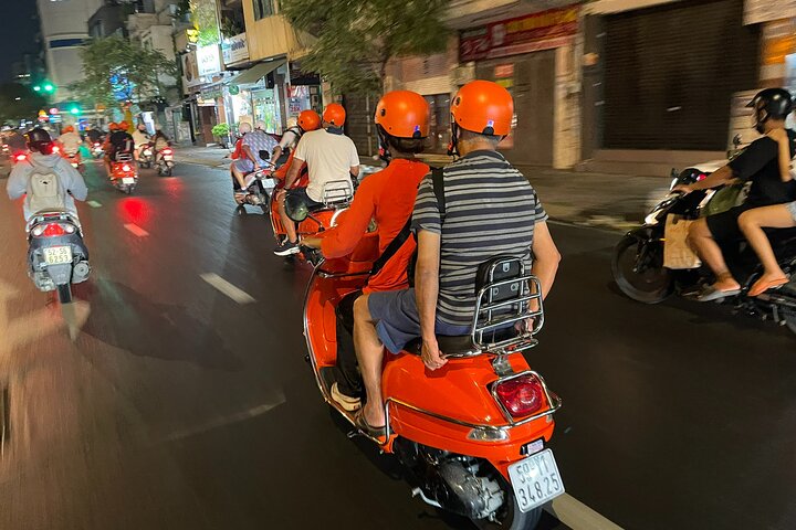 Female Riders Vespa Night Street Food + Train Street food 4 Hours - Image 4