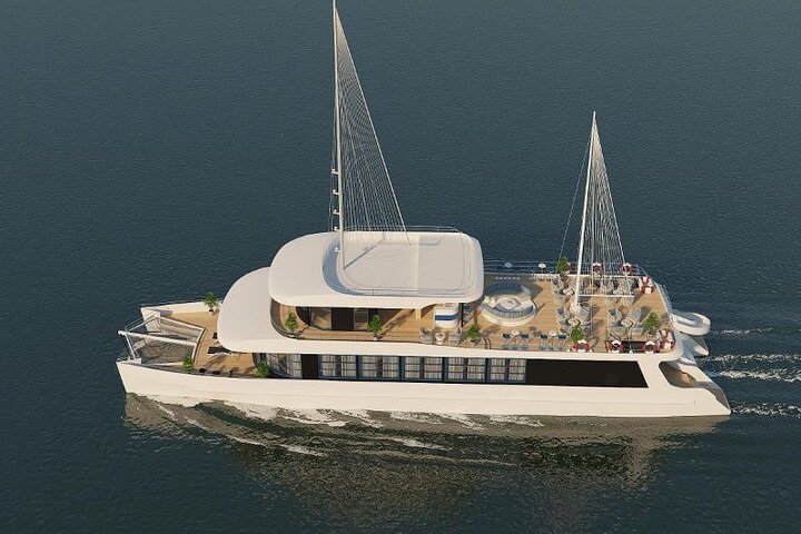 Full Day Tour Halong Bay & Lan Ha Bay on 5tar Premium Cruise - Image 1