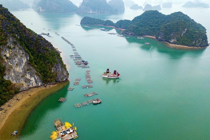 Ha Long Bay Cruise Day Tour - best selling: Kayaking, Swimming, hiking & Lunch - Image 1
