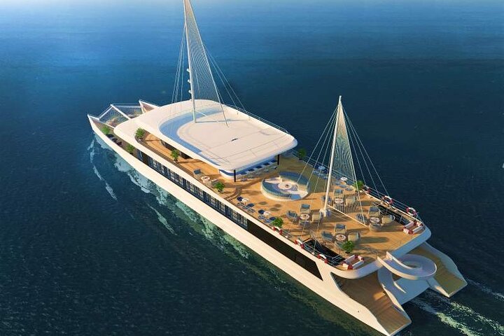 Ha Long Bay -Lan Ha Bay-Cat Ba Isand On Catamaran Cruise -8 Hours Cruise Trip - Image 1