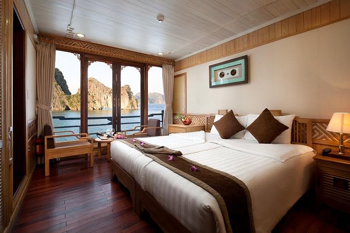 Halong Authentic Cruise with Luxury Cabins; 2 Days All Inclusive - Image 4