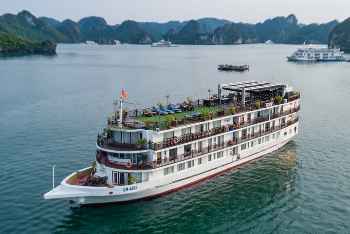 HALONG BAY CRUISE 2 DAYS 1 NIGHT FROM HANOI 5 stars - Image 1