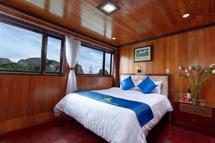 Halong bay deluxe cruise 2 days/ 1 nights: full meals, Kayaking & Swimming - Image 4