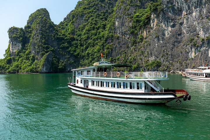 Halong bay full day trip: Visit Surprise cave, Titop island, kayaking & swimming - Image 2