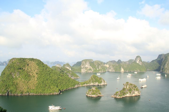 Halong bay full day trip: Visit Surprise cave, Titop island, kayaking & swimming - Image 1