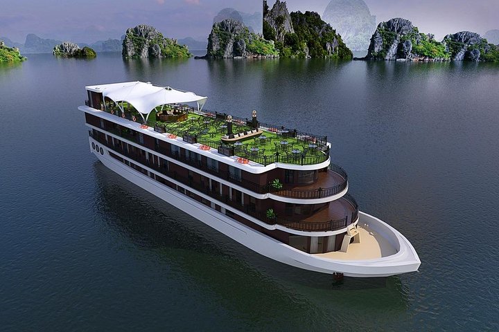 Halong Luxury Cruise 2D/1N: Kayaking, swimming, Surprise cave, Titop island - Image 1
