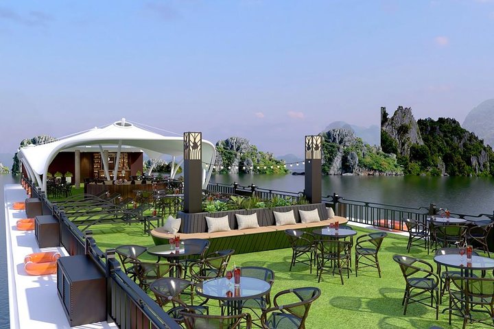 Halong Luxury Cruise 2D/1N: Kayaking, Swimming, Titop island, meals, best prices - Image 3