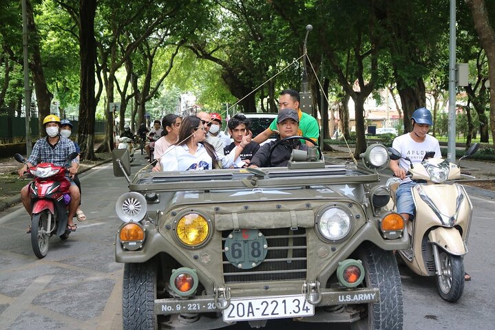 Hanoi Army Jeep See Over View of Hanoi City 2,5 Hours - Image 2