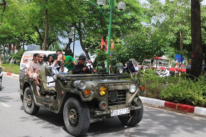 Hanoi Army Jeep See Over View of Hanoi City 2,5 Hours - Image 3
