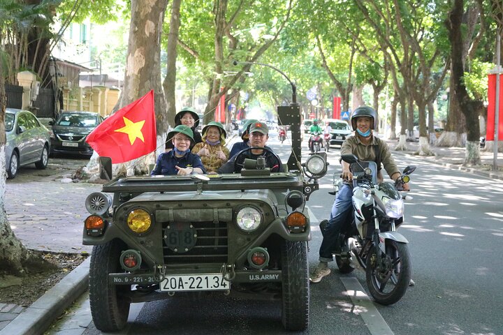 Hanoi Army Jeep See Over View of Hanoi City 2,5 Hours - Image 1