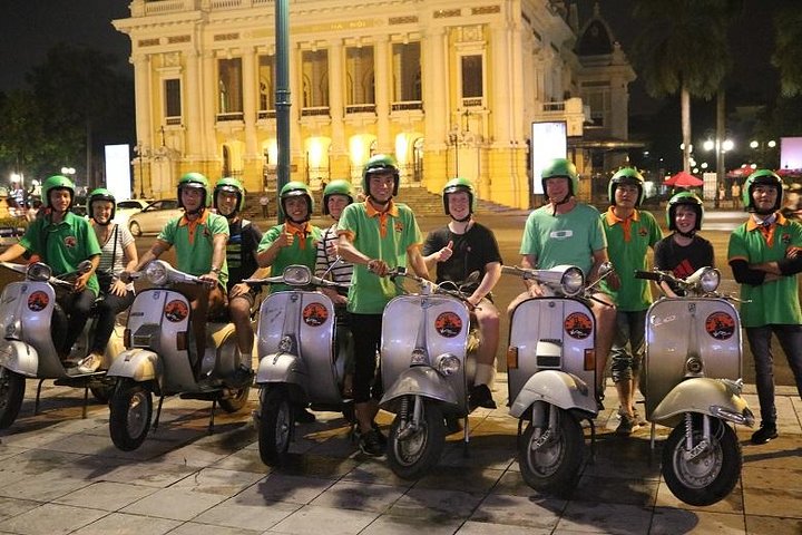 Hanoi Vespa After Dark vespa food tour  - Image 1