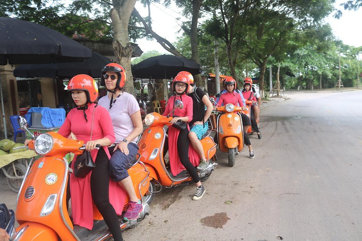 Hanoi Vespa Full Day City & Countryside with Female Ao Dai Riders - Image 2