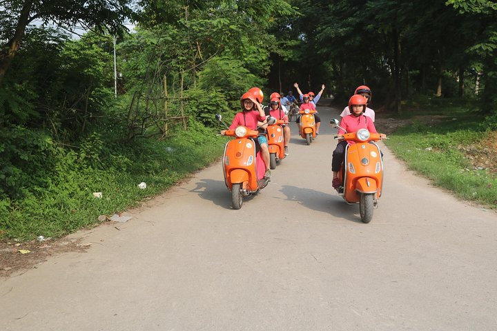 Hanoi Vespa Full Day City & Countryside with Female Ao Dai Riders - Image 4