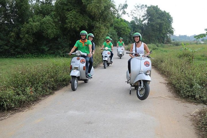 Hanoi Vespa Tour Explore Red River Delta & Rural Villages 5 Hours  - Image 1