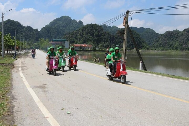 Ninh Binh Vespa Start from Hanoi + Boat + Villages +Rice Paddies - Image 5