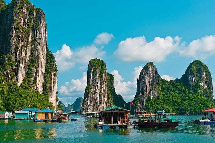 Private HaLong Bay Full Day Cave Kayaking Bamboo Boat - Image 1