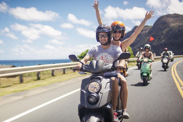 Hawaiian Style Scooter Ride around O'ahu for the Day - Image 1