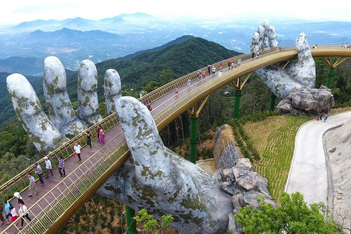 Golden Bridge Private Shore Excursion from Da Nang/ Hue (Chan May), Vietnam - Image 1