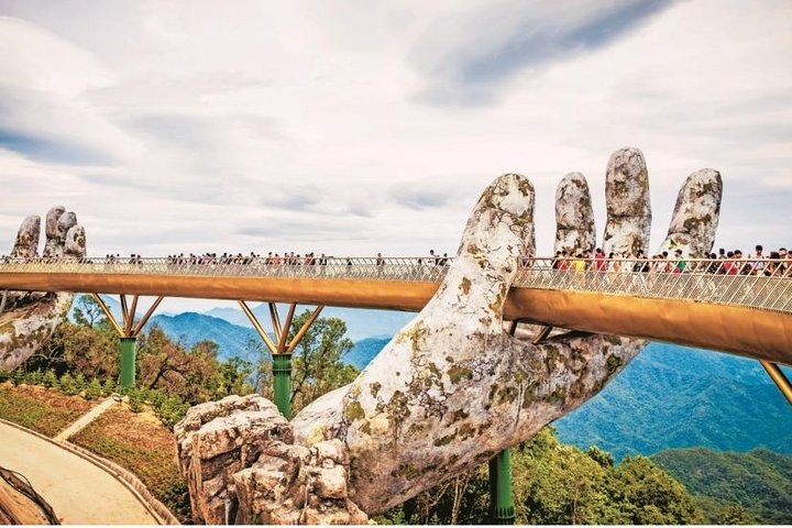 Golden Bridge Trip with Guide, Lunch&transfer from Chan May Port - Image 2